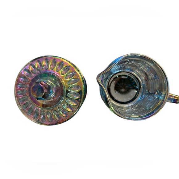 Vintage Indiana Glass Windsor Royal
Brighton sugar bowl with a lid and creamer. - Picture 4 of 7